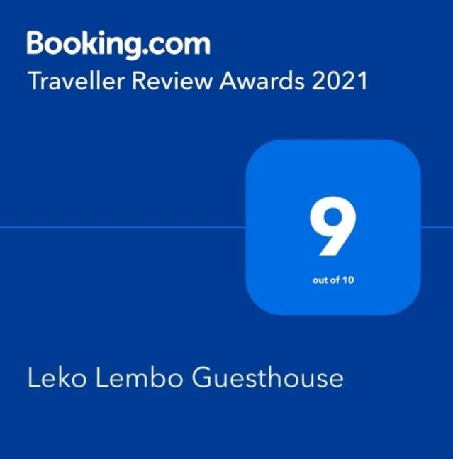 Leko Lembo Guesthouse Keli Eksteriør bilde